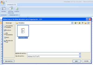 Qu Es La Metadata Del Sat Contadur A Ccii